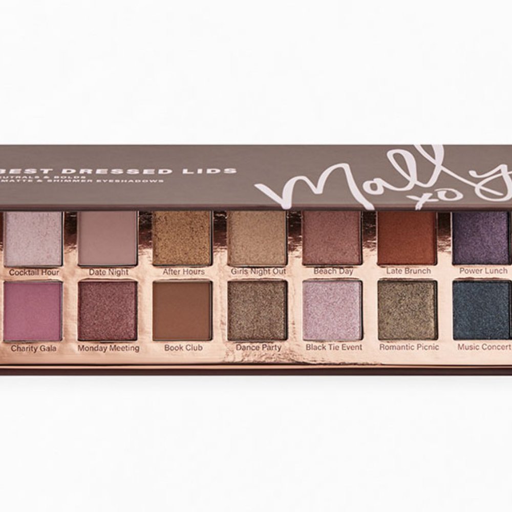 Mally Beauty Best Dressed Lids Neutrals & Bolds Matte & Shimmer Eyeshadows NEW